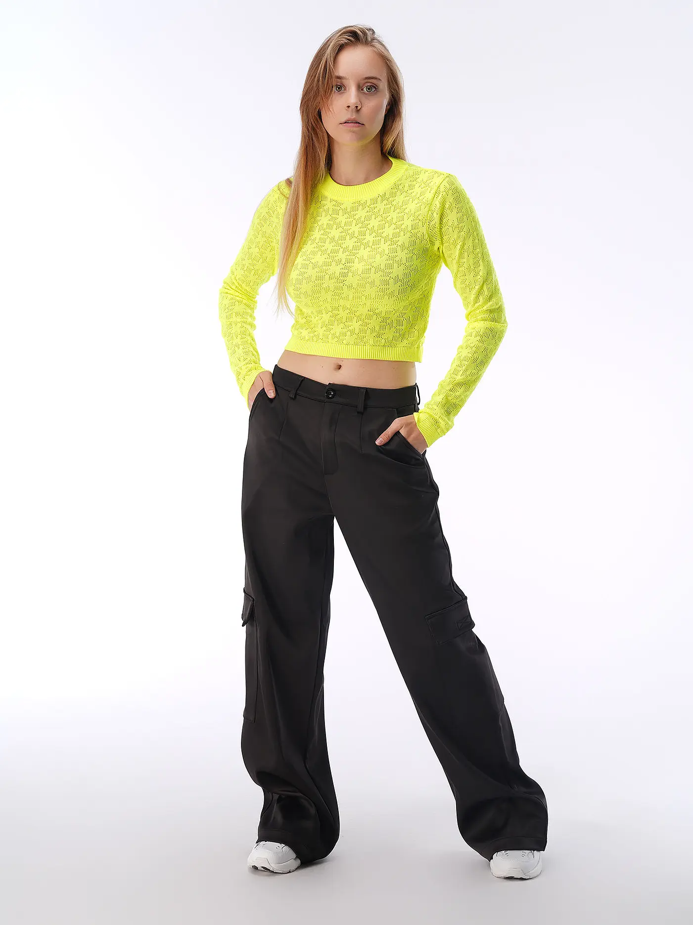 KARO KAUER | Pullover Cropped Fit | 